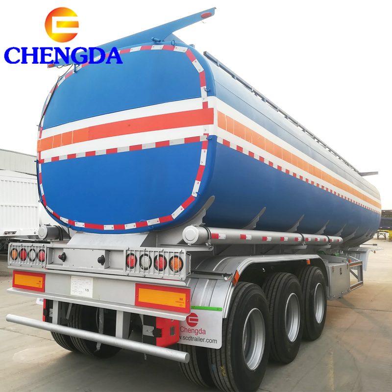 3 Axle Oil Tanker Semi Trailer